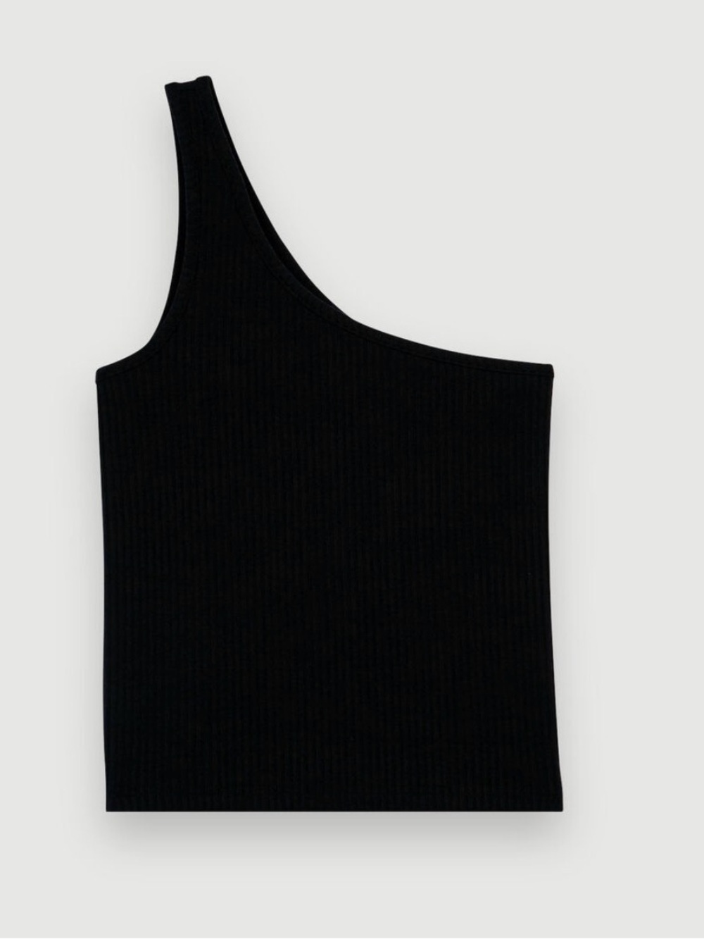 Maje One Shoulder stretch tee size 1